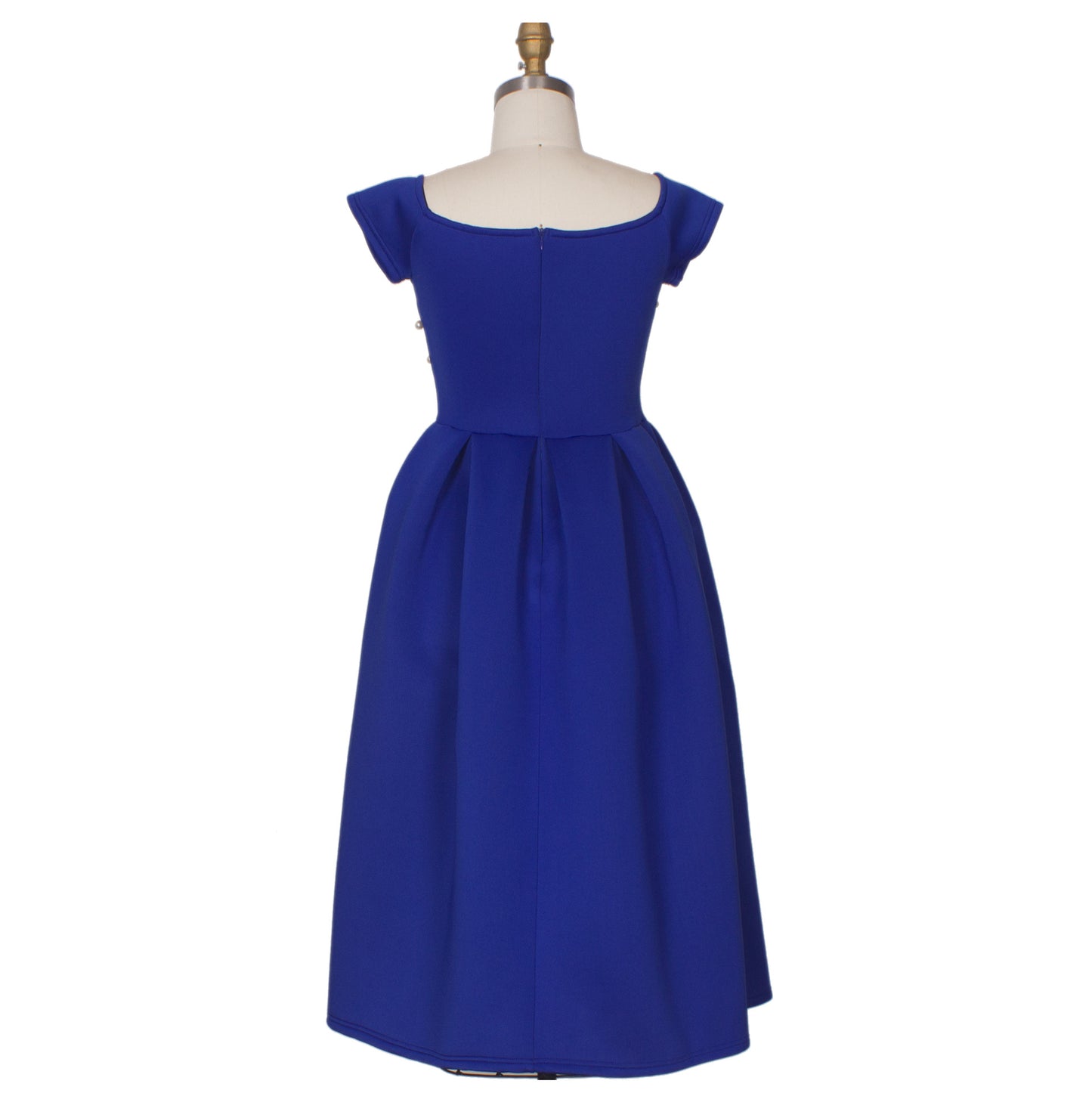 New Women's Clothes Fashion Shoulder-Baring Large Swing Dress Banquet Dress plus Size