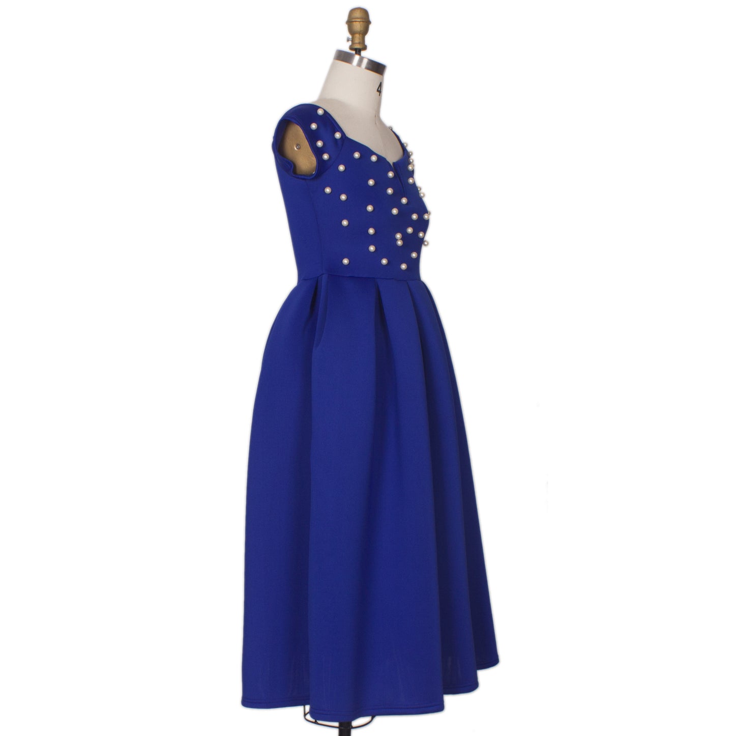 New Women's Clothes Fashion Shoulder-Baring Large Swing Dress Banquet Dress plus Size