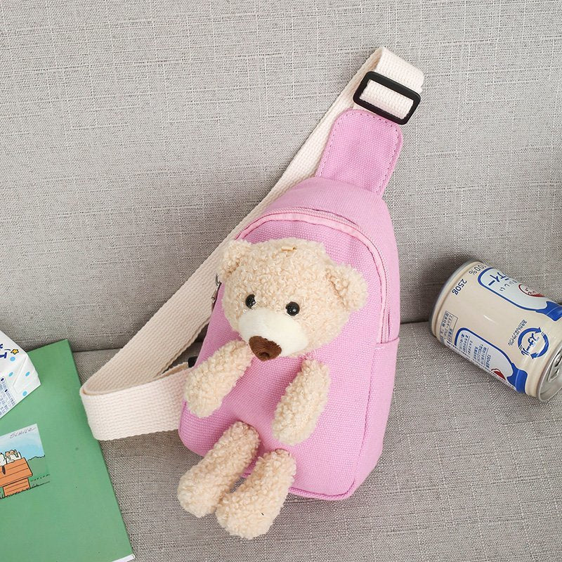 Cute Animal Zipper Crossbody Back Pack