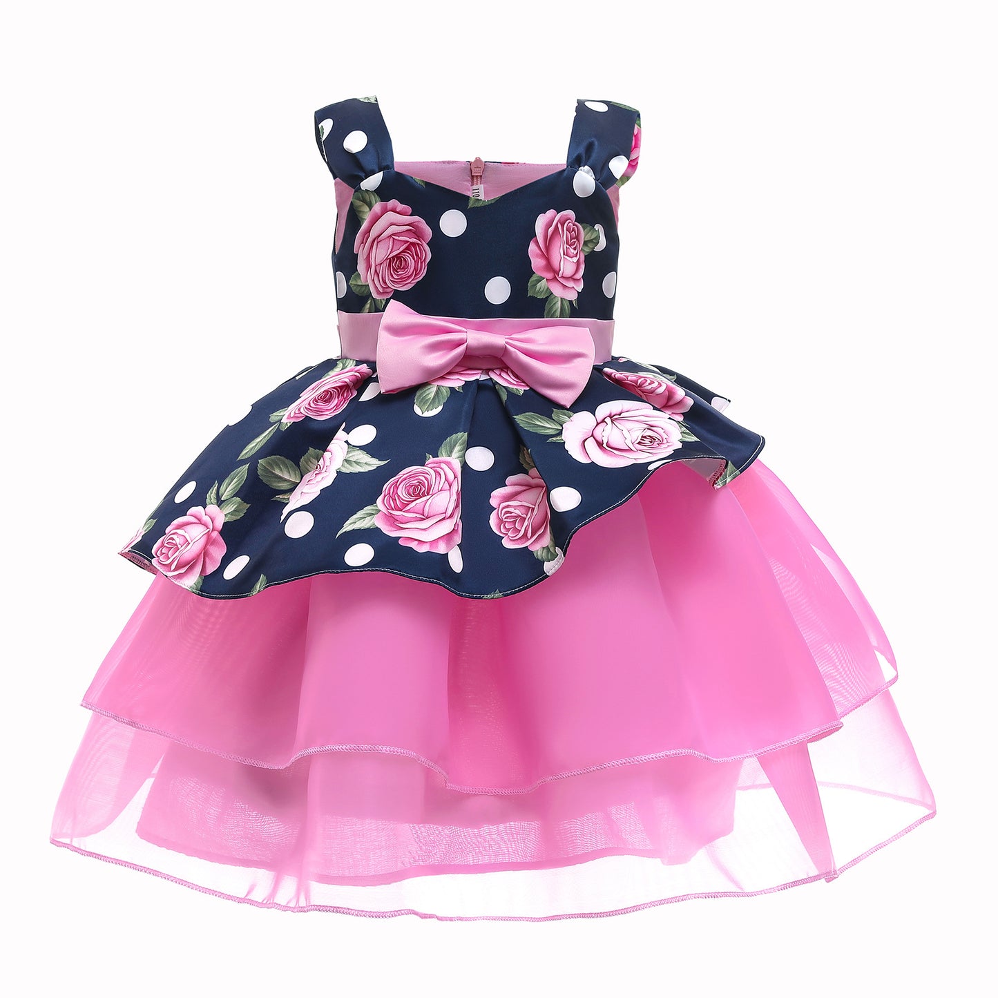 Printed puffy Princess Dress
