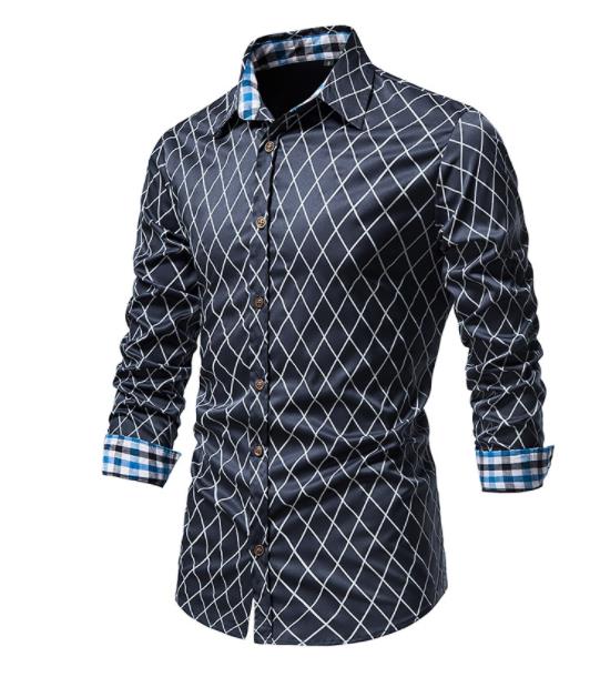 Men's City Style Fashion Shirt - Slim Fit