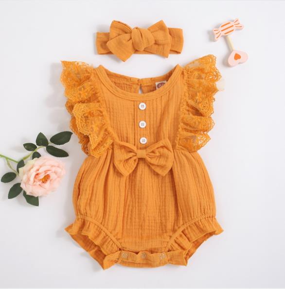 Newborn Ruffled Romper