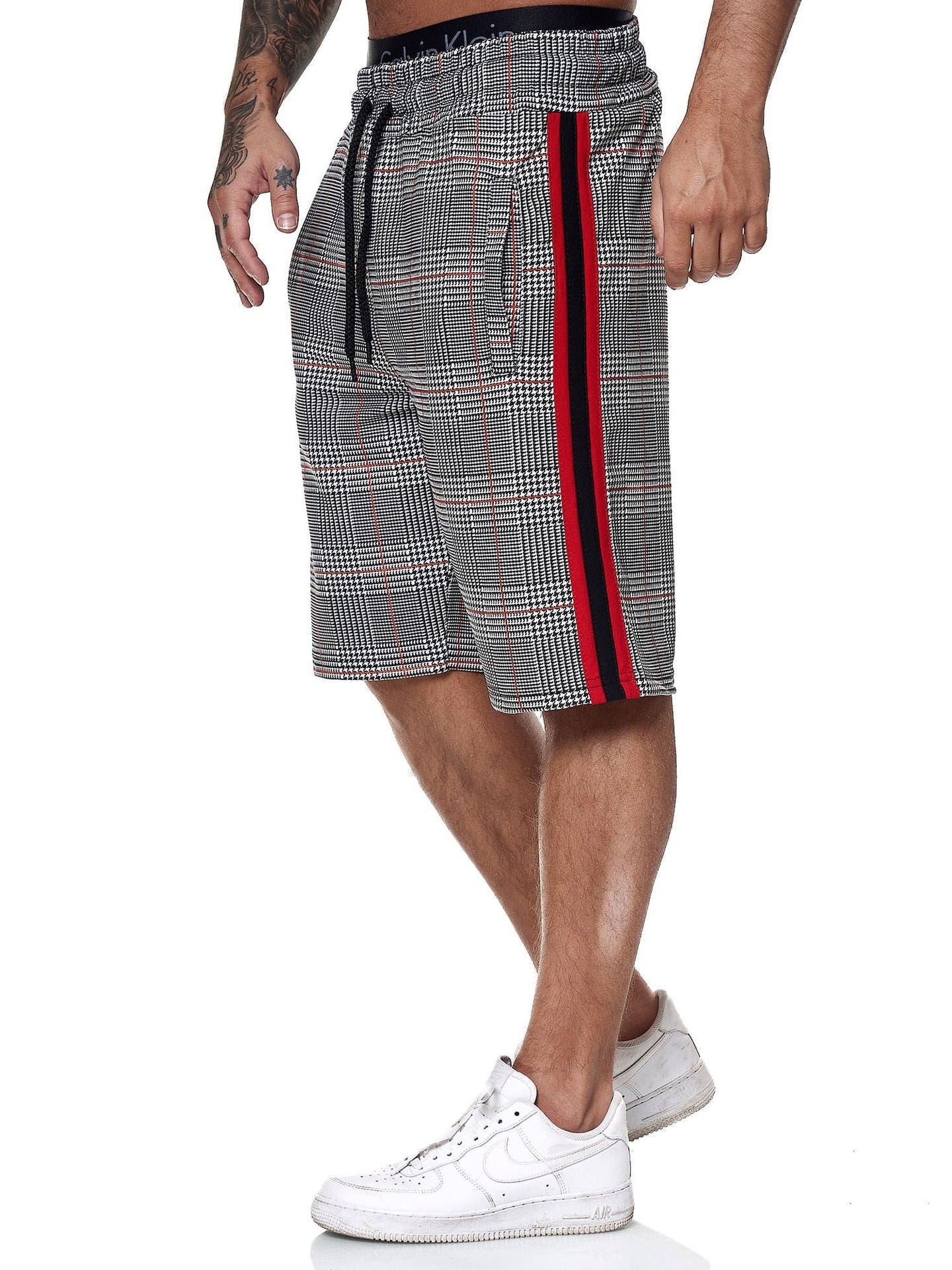 Plaid Casual Men's Shorts