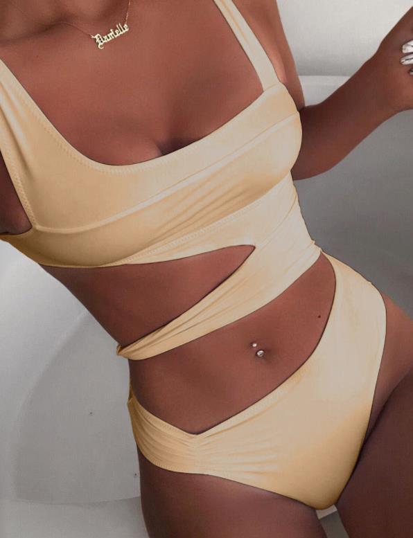 One-piece Cut-out Swimsuit
