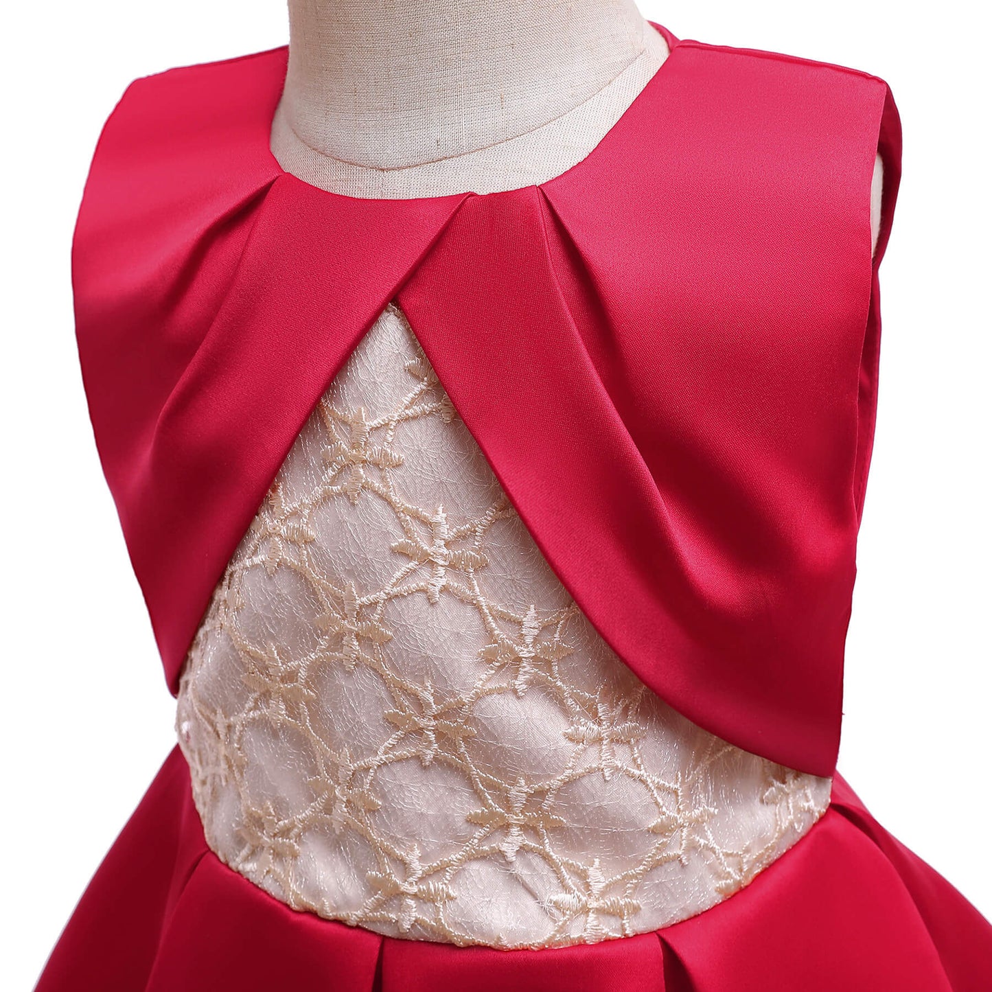 Satin Children's Princess Dress