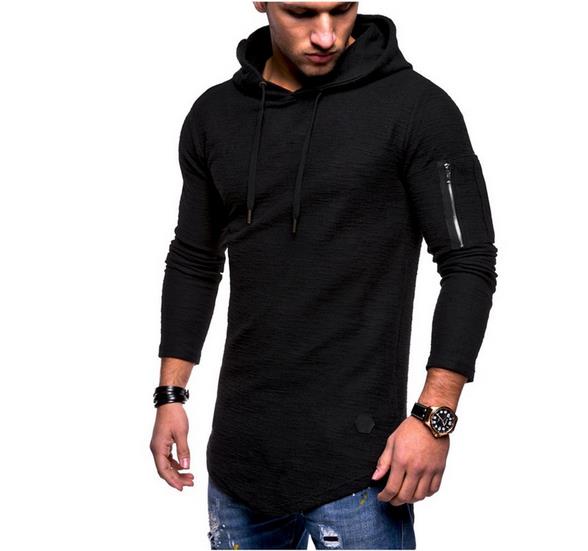 Fashion Hooded Men's Casual Long Sleeve Sweater