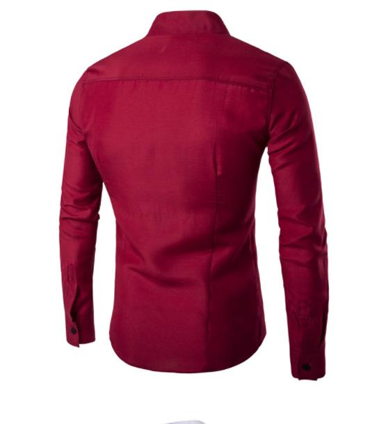 Men's Asymmetric Button Front Shirt