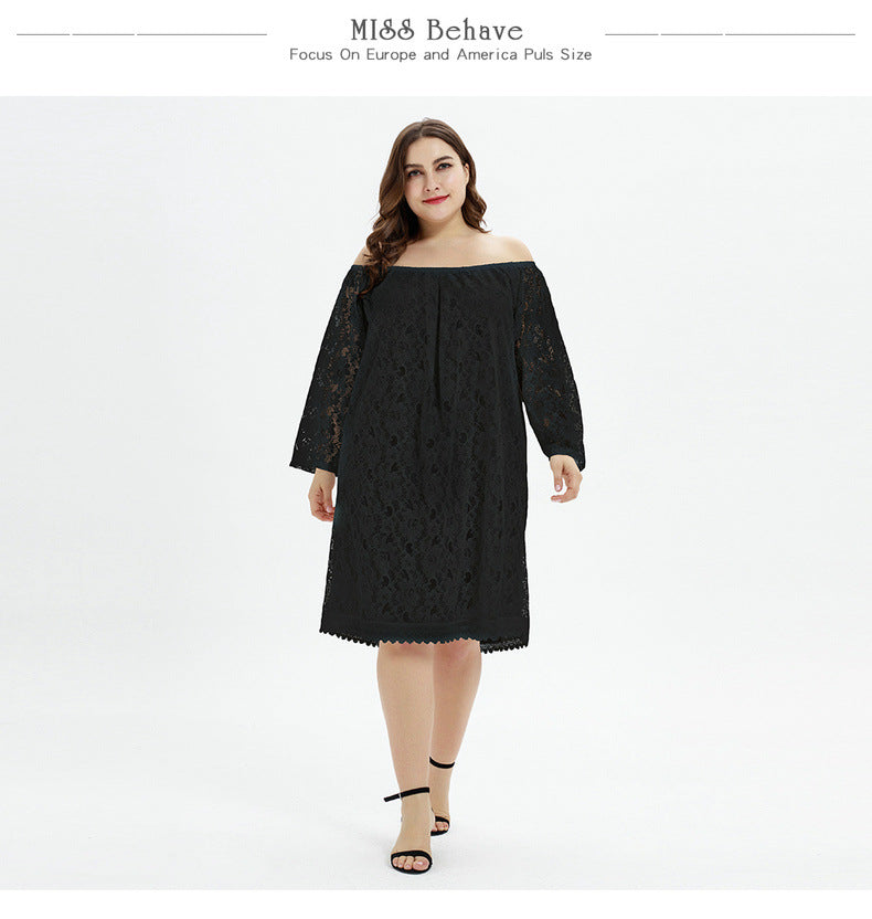 Lace Off The Shoulder Dress