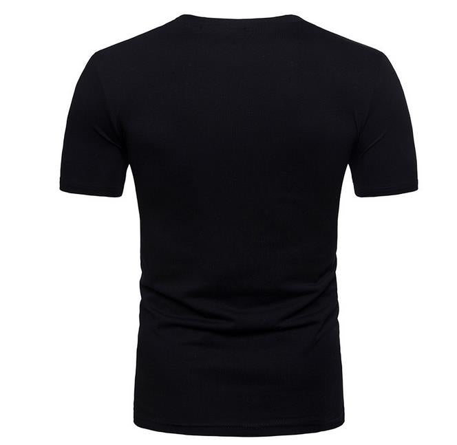 Men's Sexy V-neck T-shirt - Slim Fit