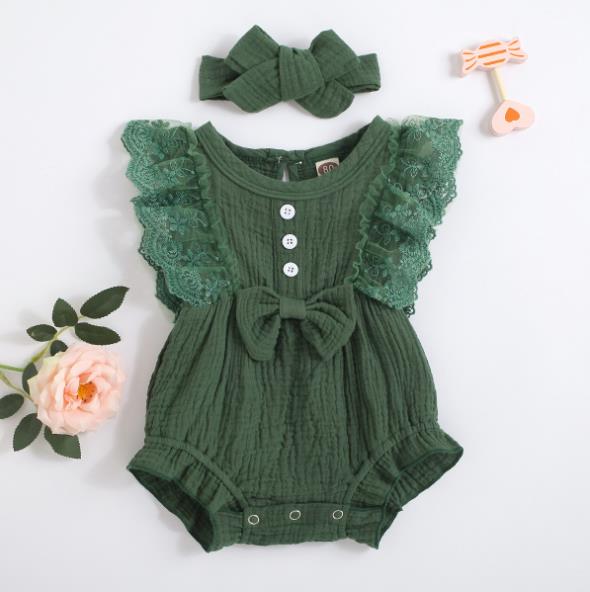 Newborn Ruffled Romper