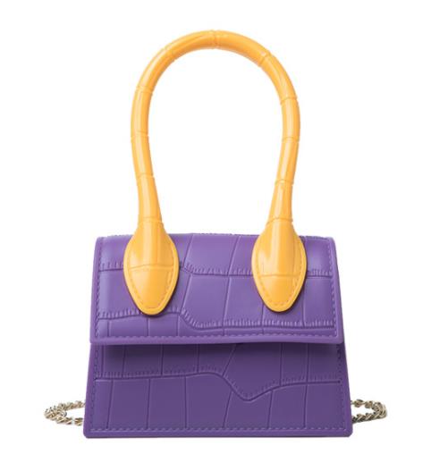 Mini Purse with Handle and Shoulder Chain