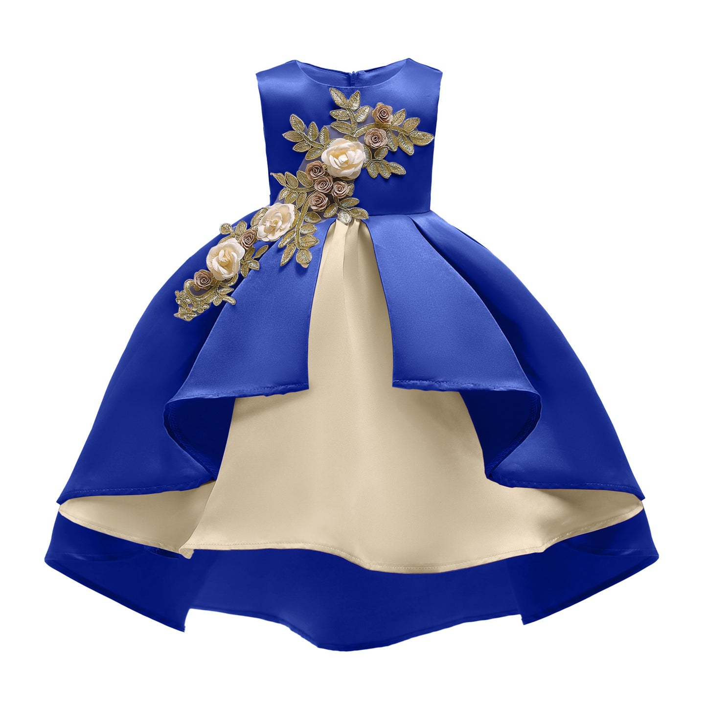 Girl's embroidered Princess style dress