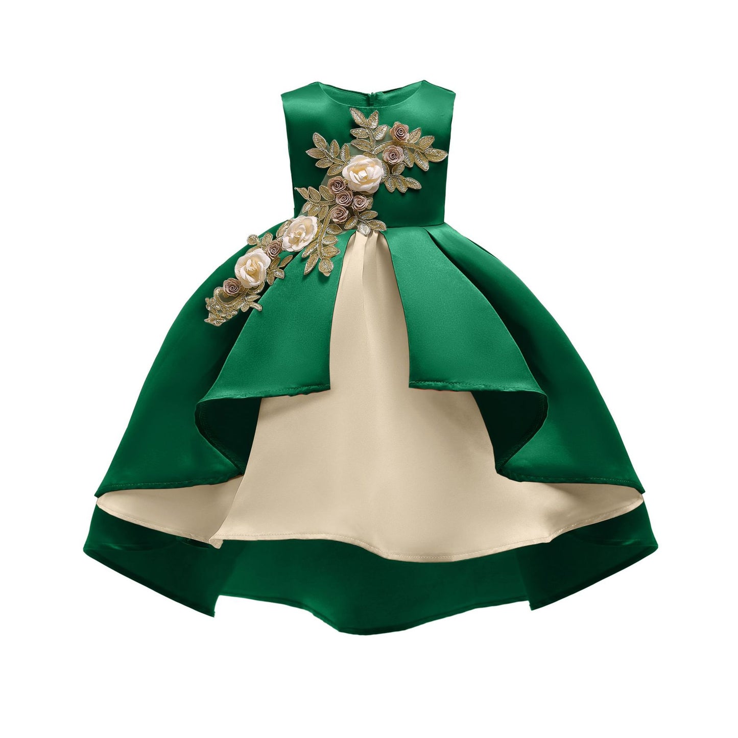 Girl's embroidered Princess style dress