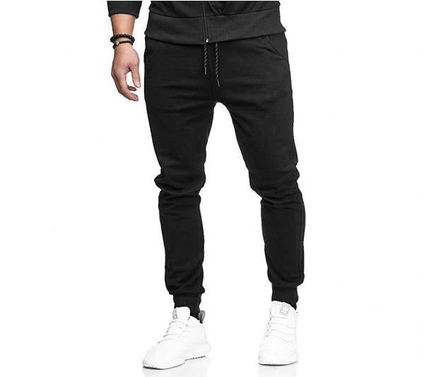 Men's slim fit fitness trousers