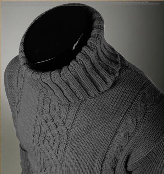 Men's Sexy Turtleneck Sweater