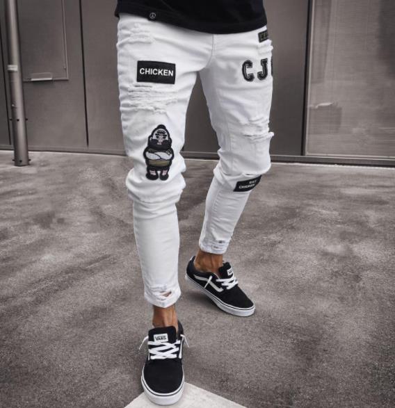 Trendy Denim Jeans - Slim Fit