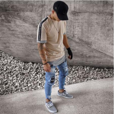 Trendy Denim Jeans - Slim Fit