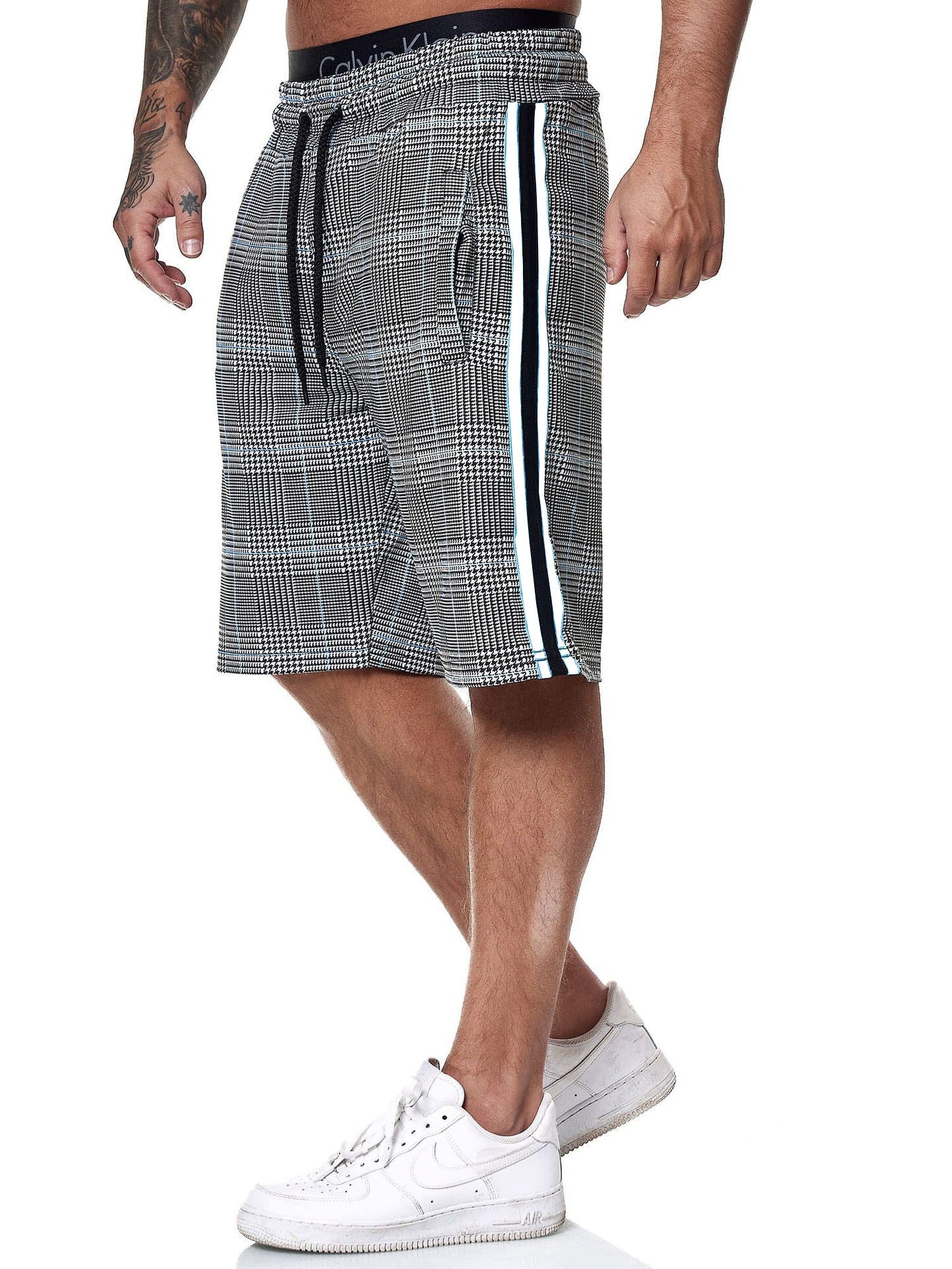 Plaid Casual Men's Shorts