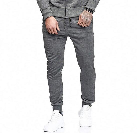 Men's slim fit fitness trousers