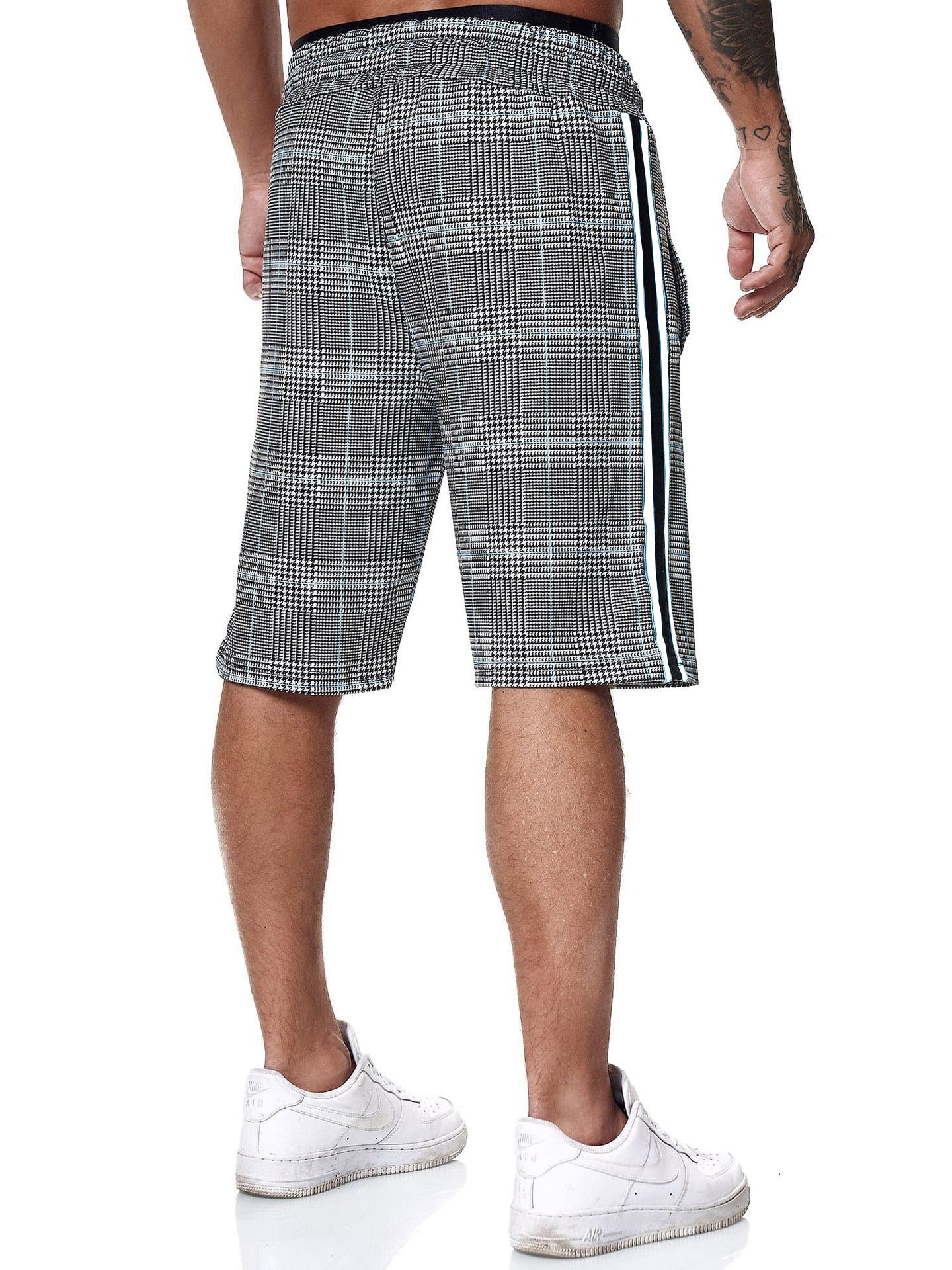 Plaid Casual Men's Shorts