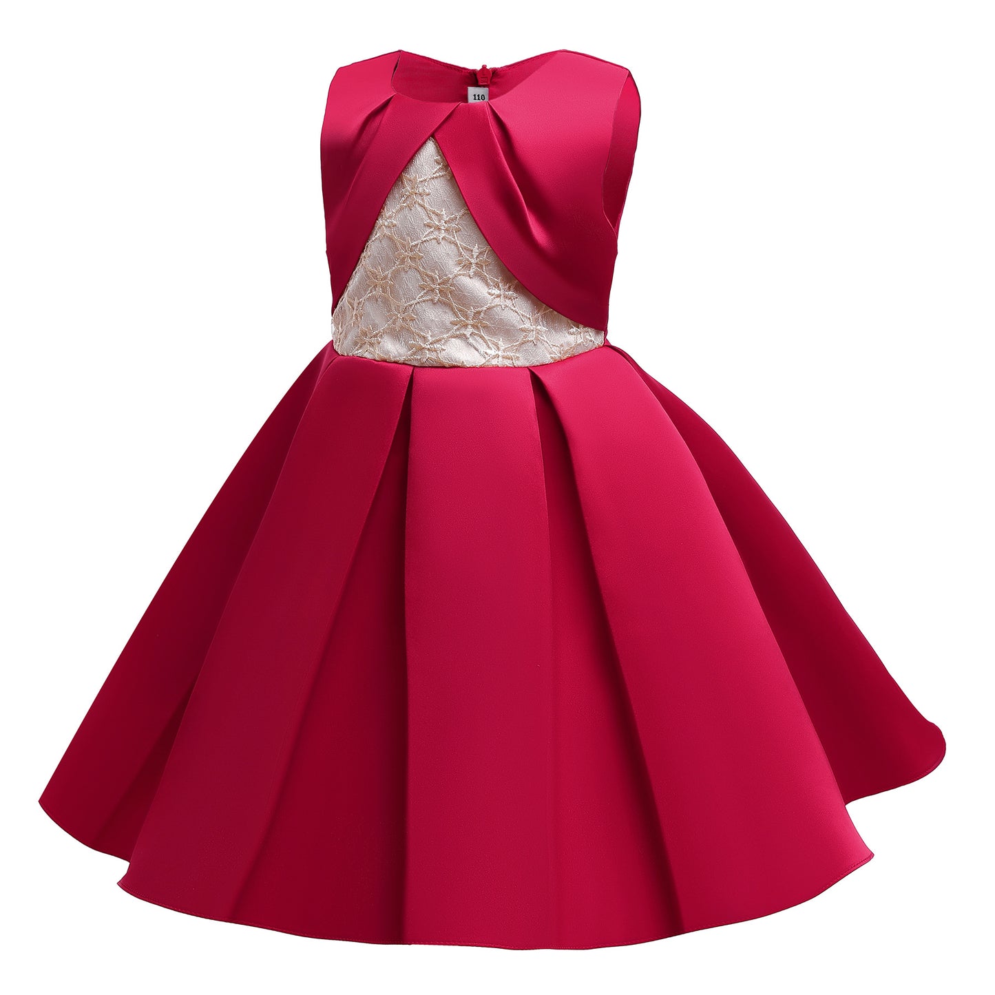 Satin Children's Princess Dress