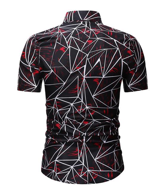 Men's Graphic Casual Shirt