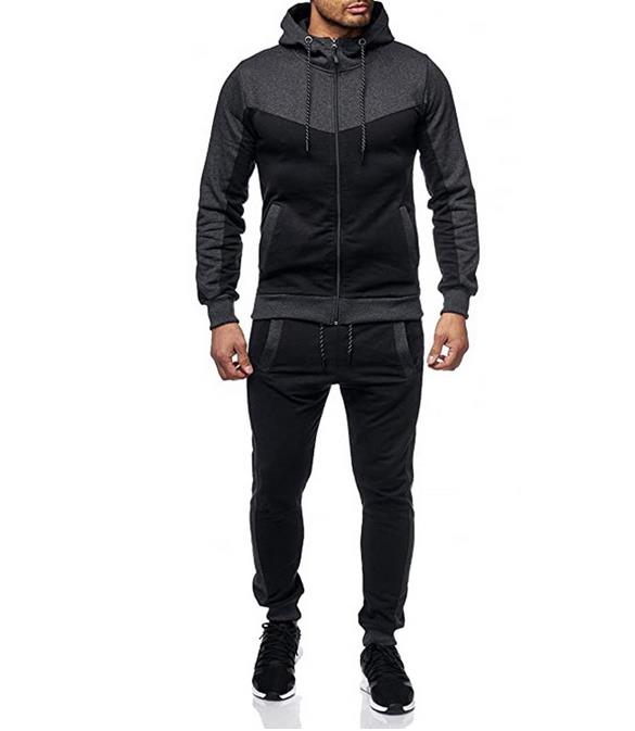 Hooded casual suit
