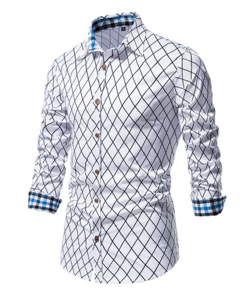 Men's City Style Fashion Shirt - Slim Fit