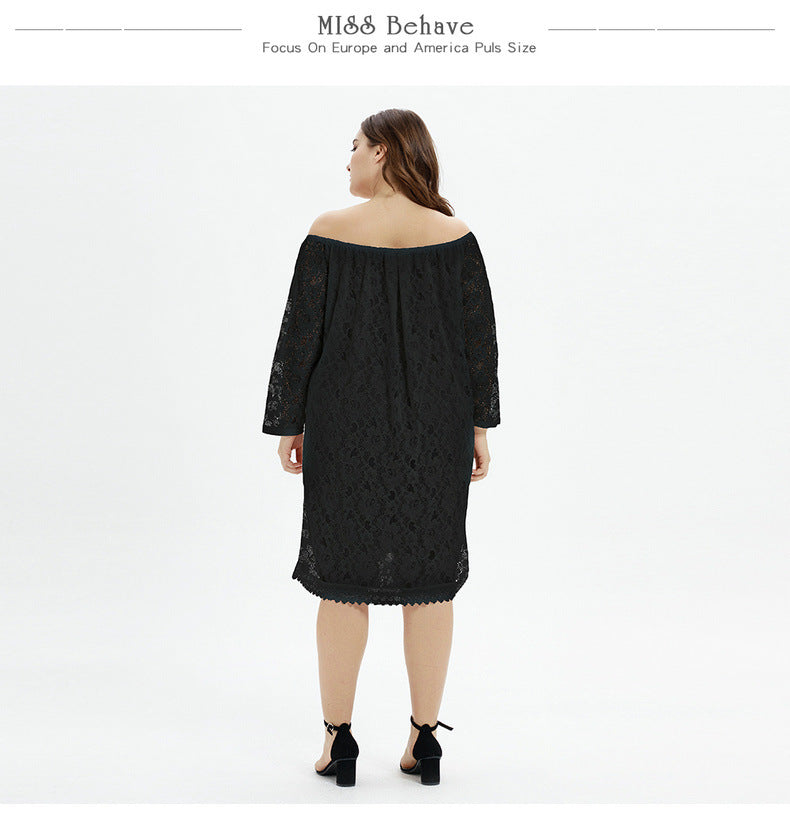 Lace Off The Shoulder Dress