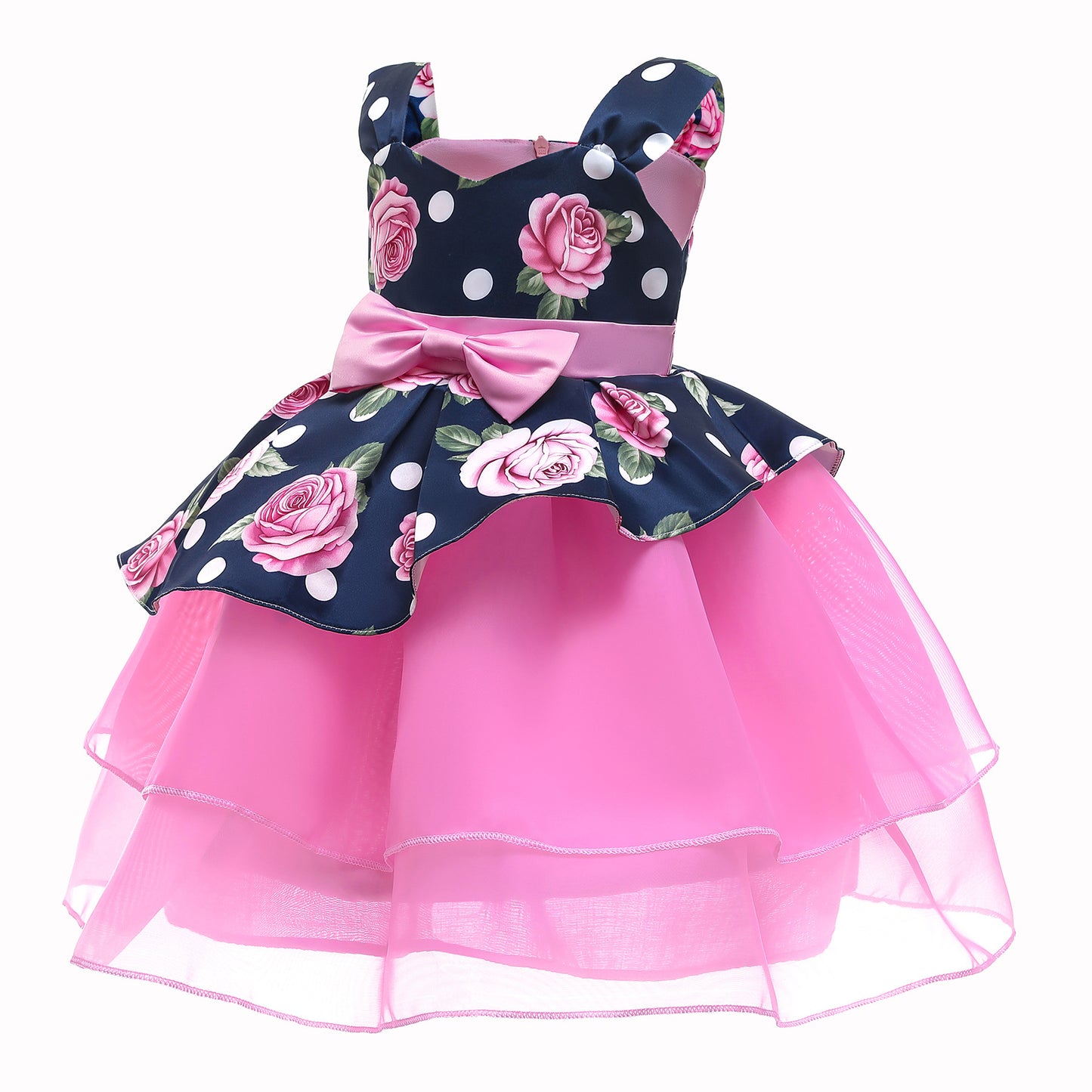 Printed puffy Princess Dress