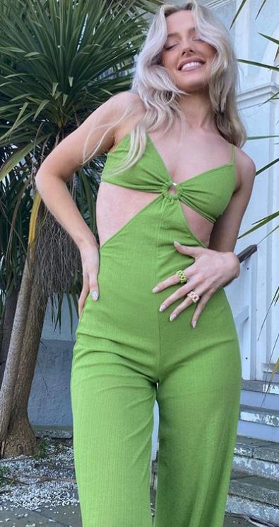 Halter Style Wide Leg Jumpsuit