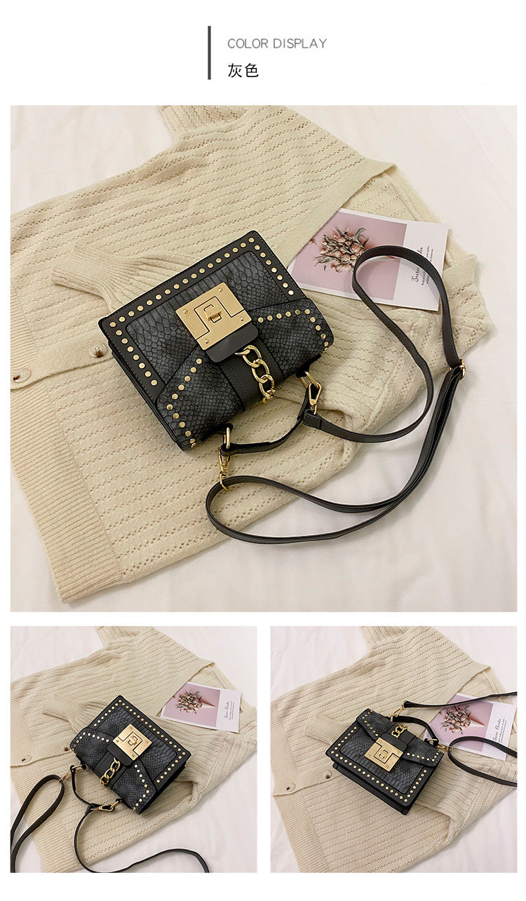 New net celebrity ins fashion casual single shoulder messenger female bag trend niche messenger bag
