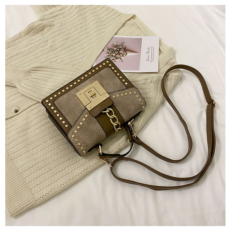 New net celebrity ins fashion casual single shoulder messenger female bag trend niche messenger bag