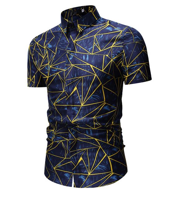 Men's Graphic Casual Shirt
