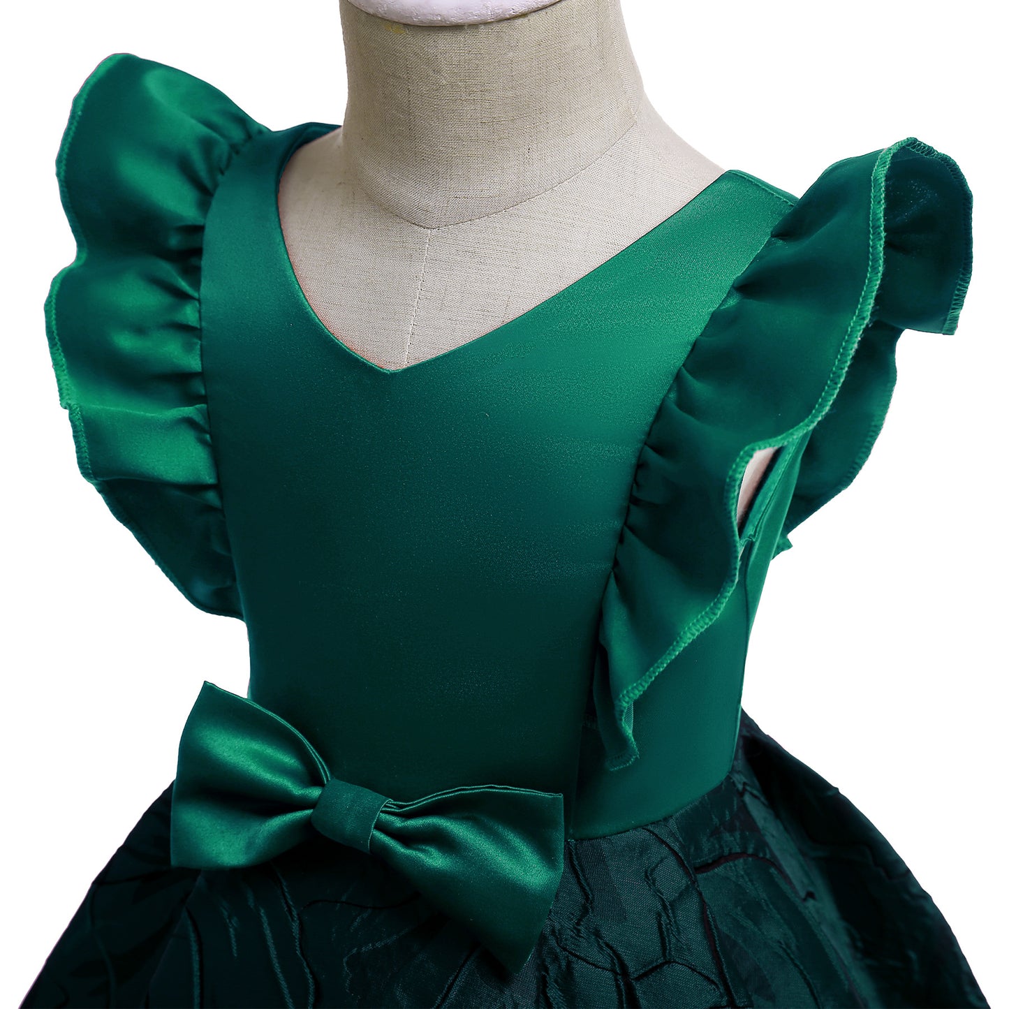 Girls Jacquard Princess Dress