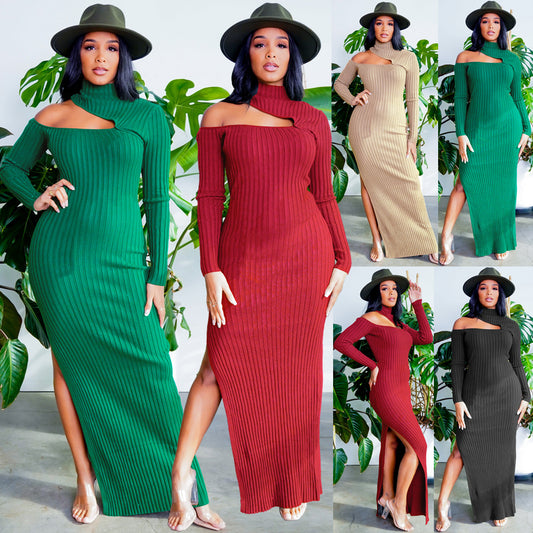 Sexy Slit Maxi Dress