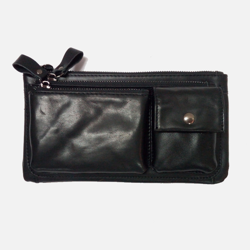 Genuine Leather Men's Fanny Pack/Cross Body Bag