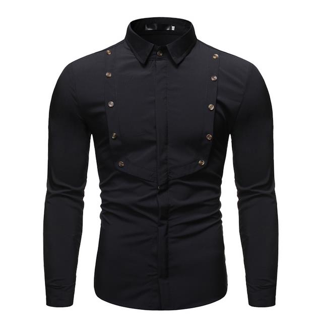 Updated Western Style Men's Shirt - Slim Fit