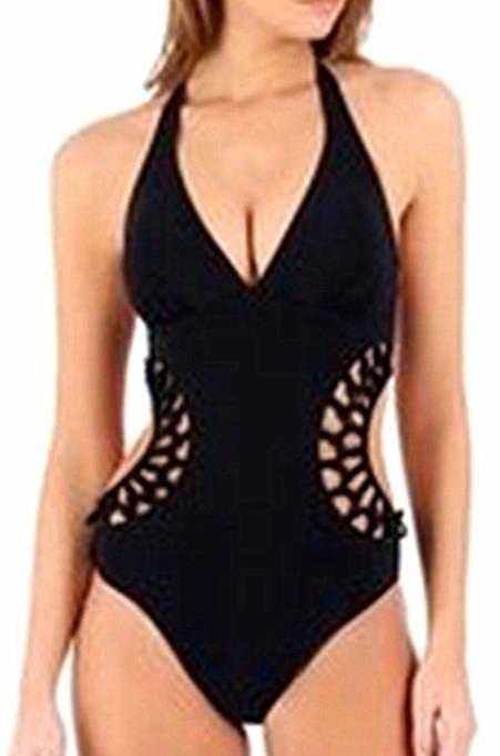 Sexy Laced Side Detail Swimsuit