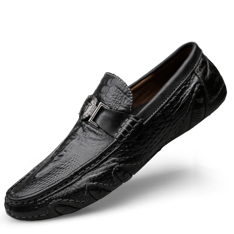 Mocassin Croco Homme