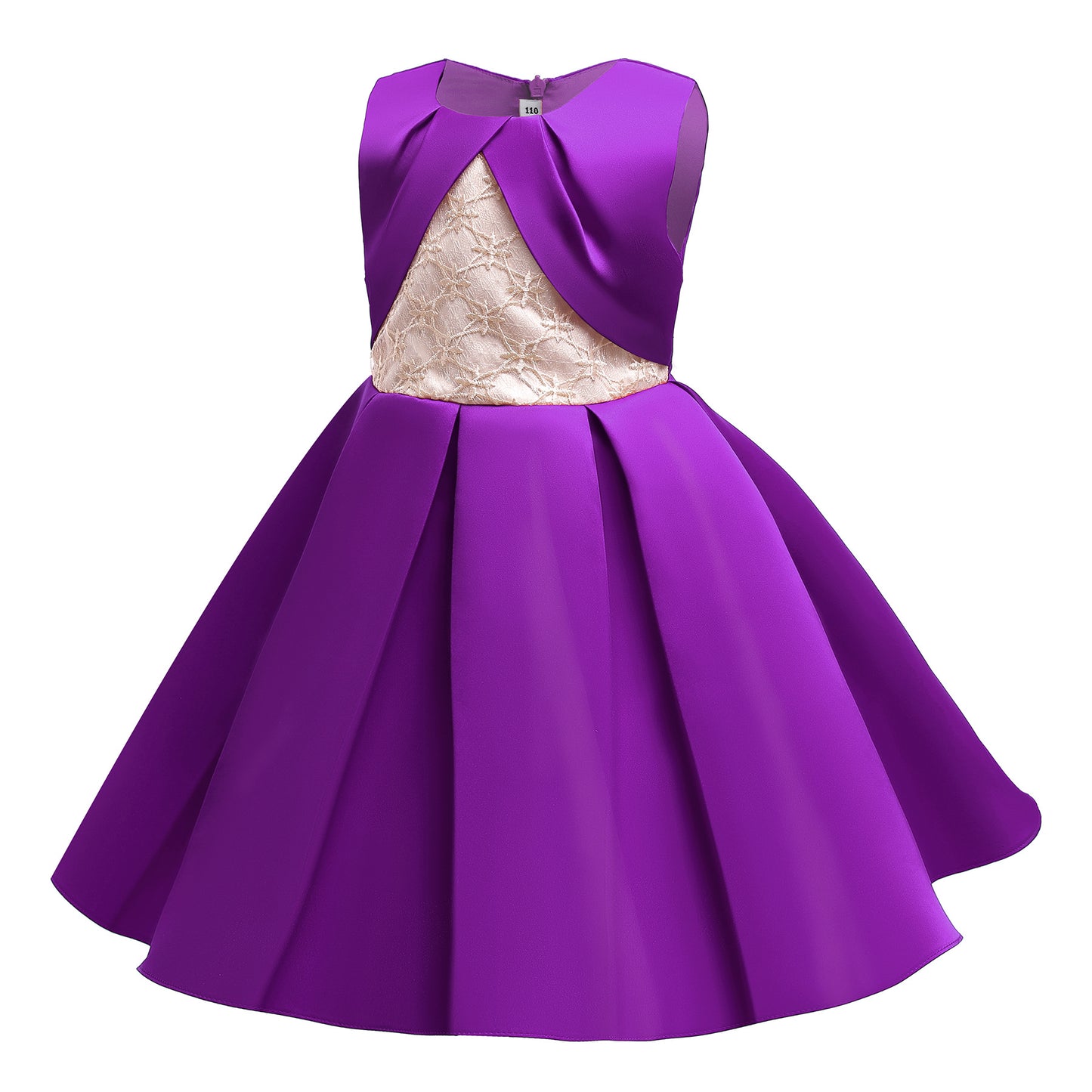 Satin Children's Princess Dress