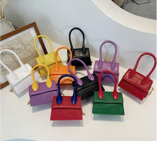 Mini Purse with Handle and Shoulder Chain