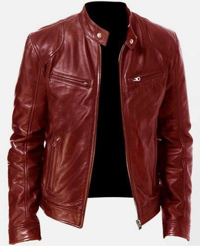 Leather Moto Jacket