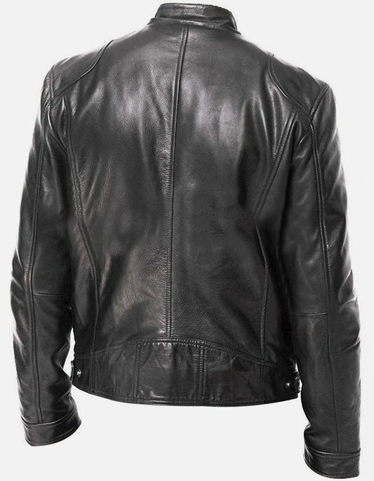 Leather Moto Jacket