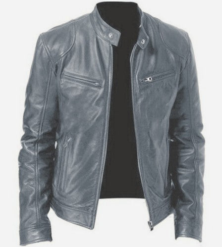 Leather Moto Jacket